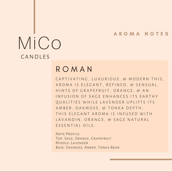 MiCo Candles • 8 oz Premium Soy Candles - Picture 9 of 10